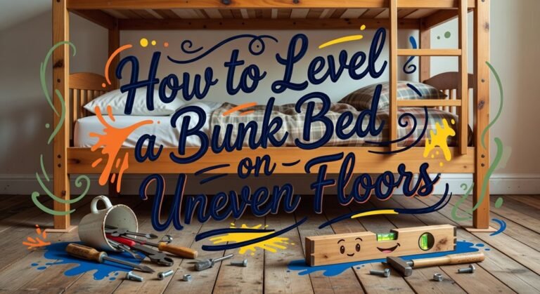 adjusting bunk bed height