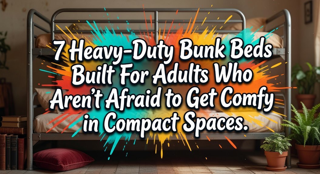 adult friendly sturdy bunkbeds
