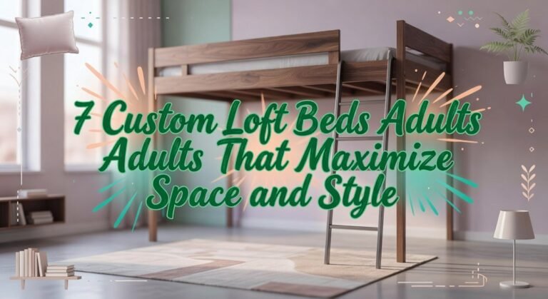 adult space saving loft beds