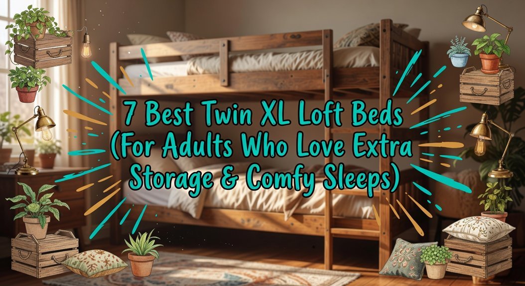 adult twin xl loft beds