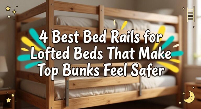 bed rail safety features