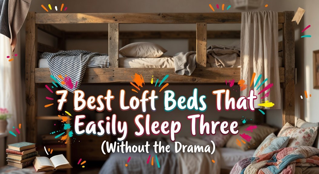 beds for three sleepers