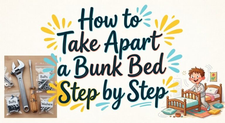 bunk bed disassembly instructions