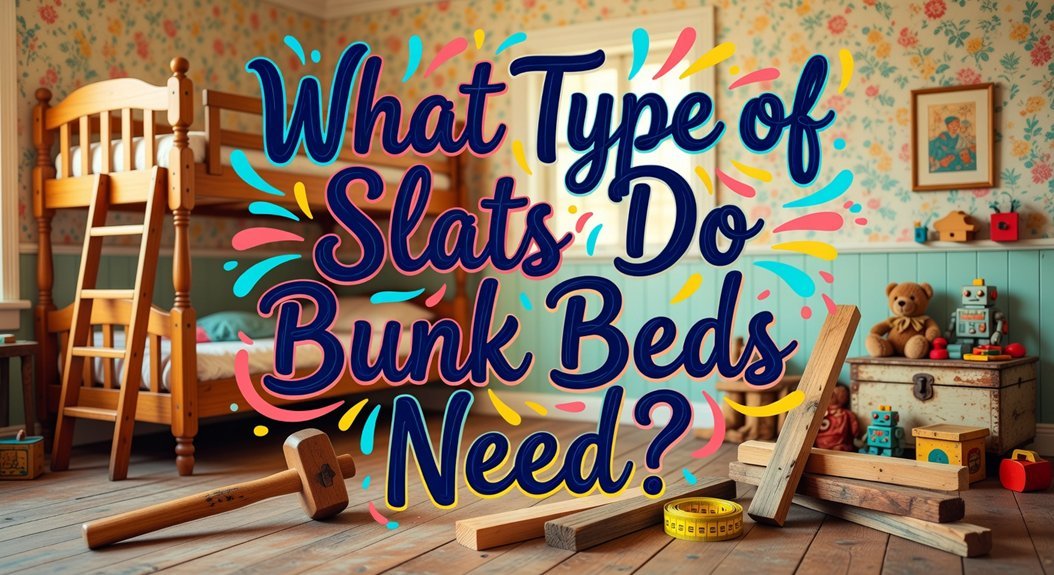 bunk bed slat specifications