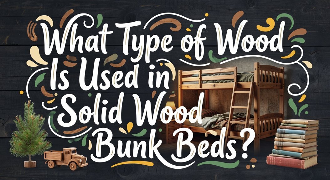 bunk bed solid wood