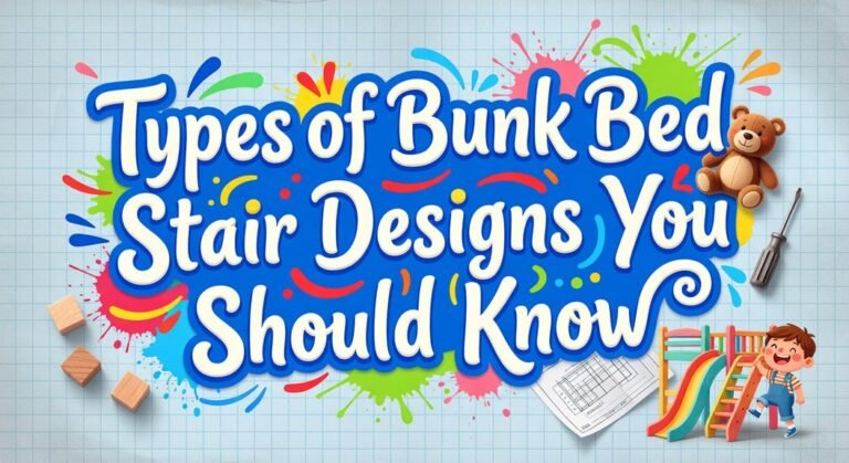 bunk bed stair types