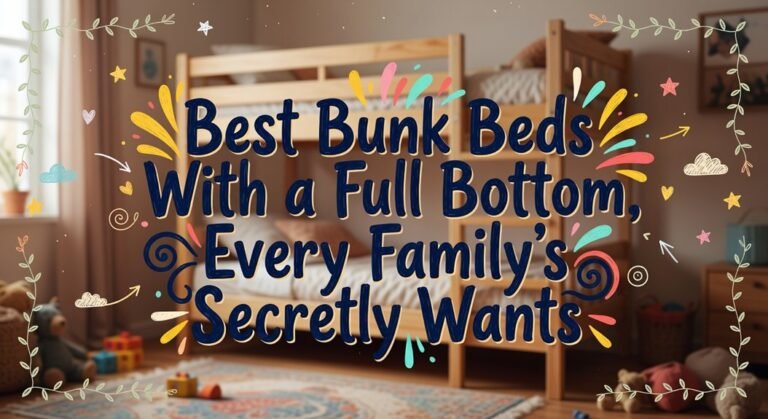bunk beds full bottom