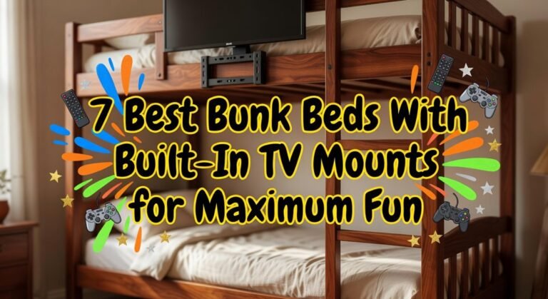 bunk beds incorporating televisions