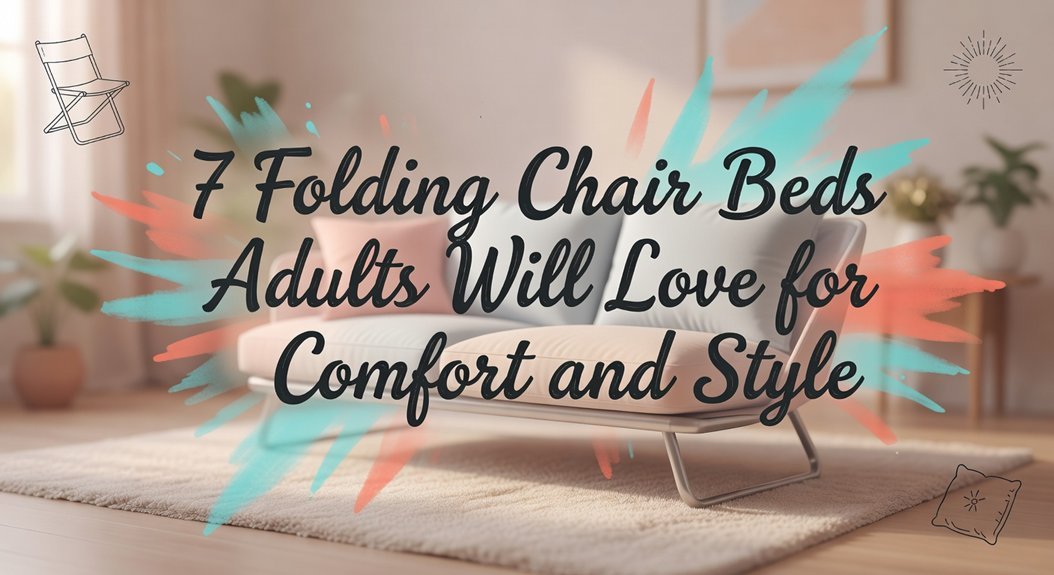 comfortable stylish adult chairbeds