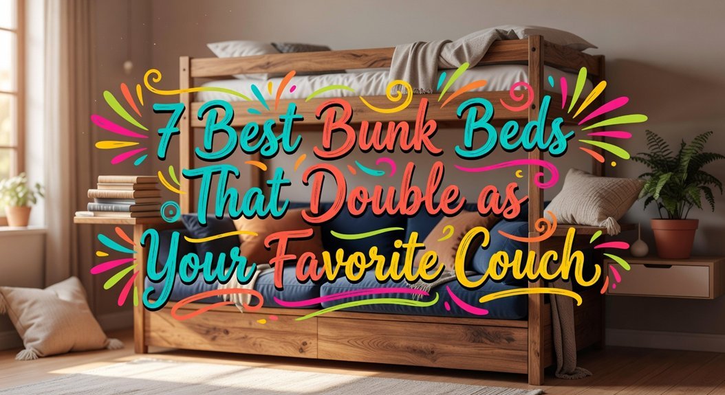 convertible couch bunk beds