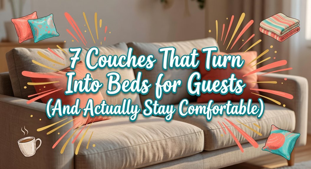 convertible couches guest comfort