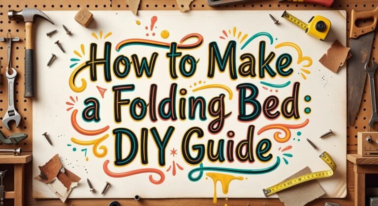 diy folding bed guide
