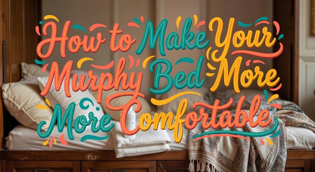 enhancing murphy bed comfort