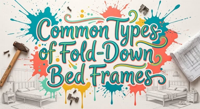 fold down bed frames types
