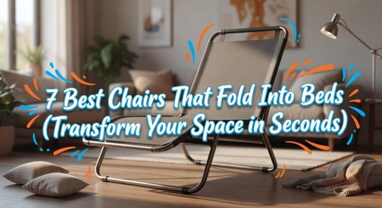 foldable chair bed ideas