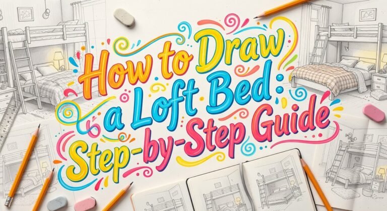 four step loft drawing