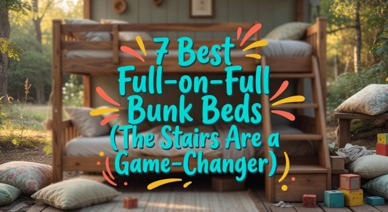 full bunk beds stairs