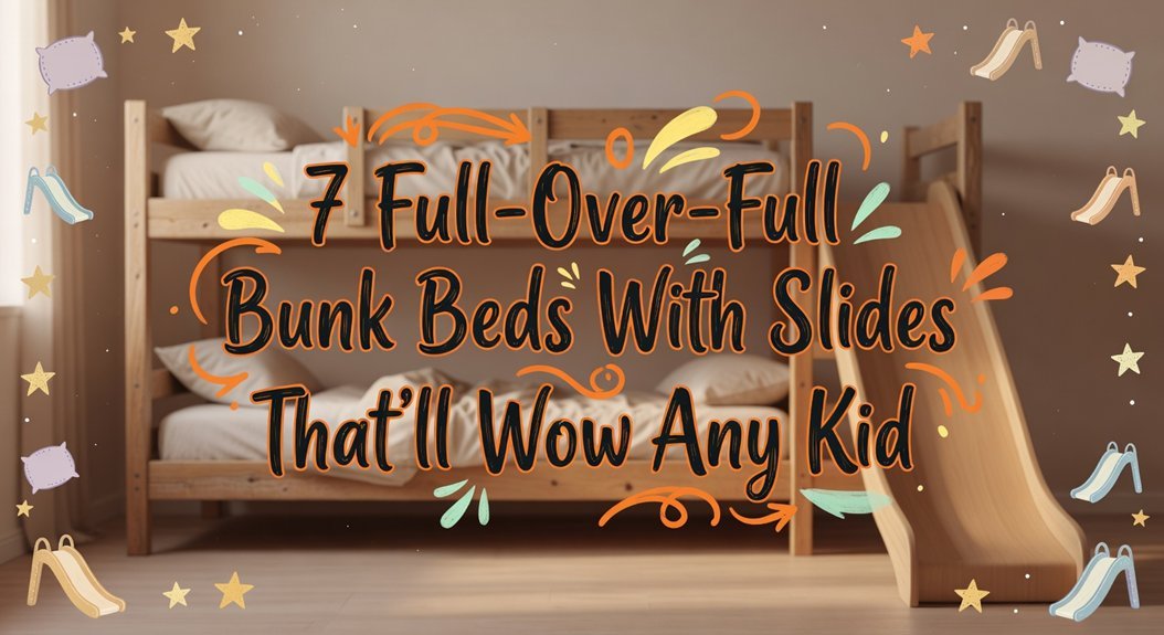 full over full bunk slides