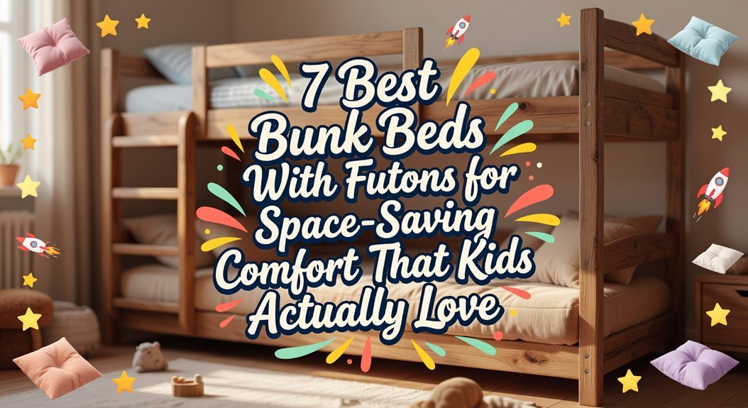 futon bunk beds kids love