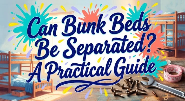 guide to separating bunks