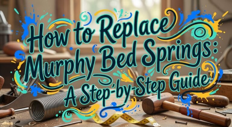 how to replace murphy bed springs a step by step guide