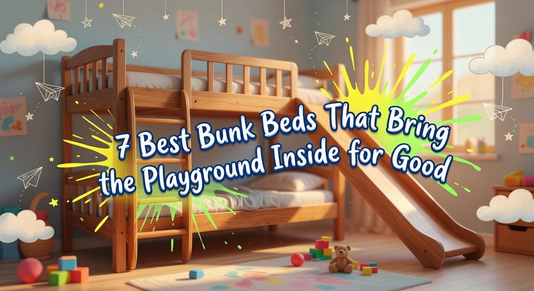 indoor playground inspired bunkbeds