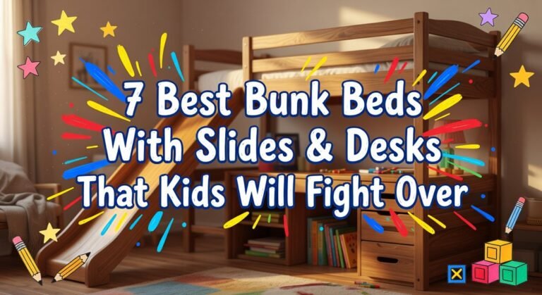 kids bunk beds detailed