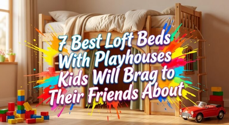 kids playhouse loft beds