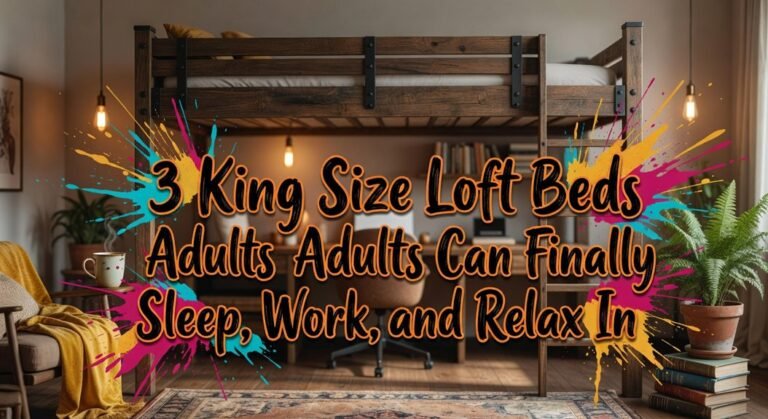 king sized adult loft beds