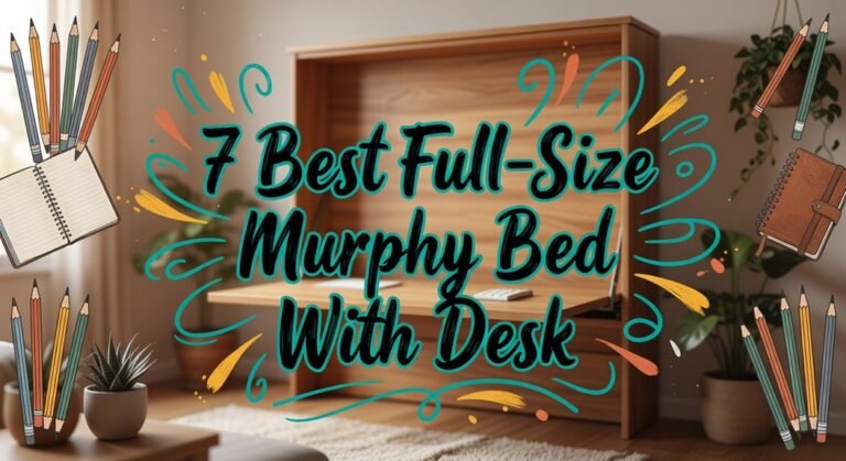 large wall bed workstation