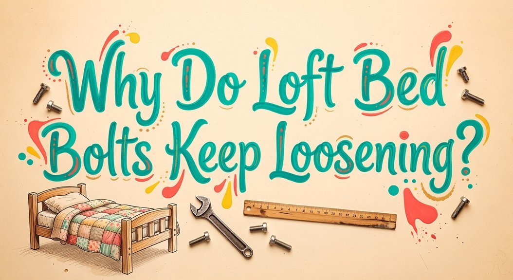 loft bed bolt loosening