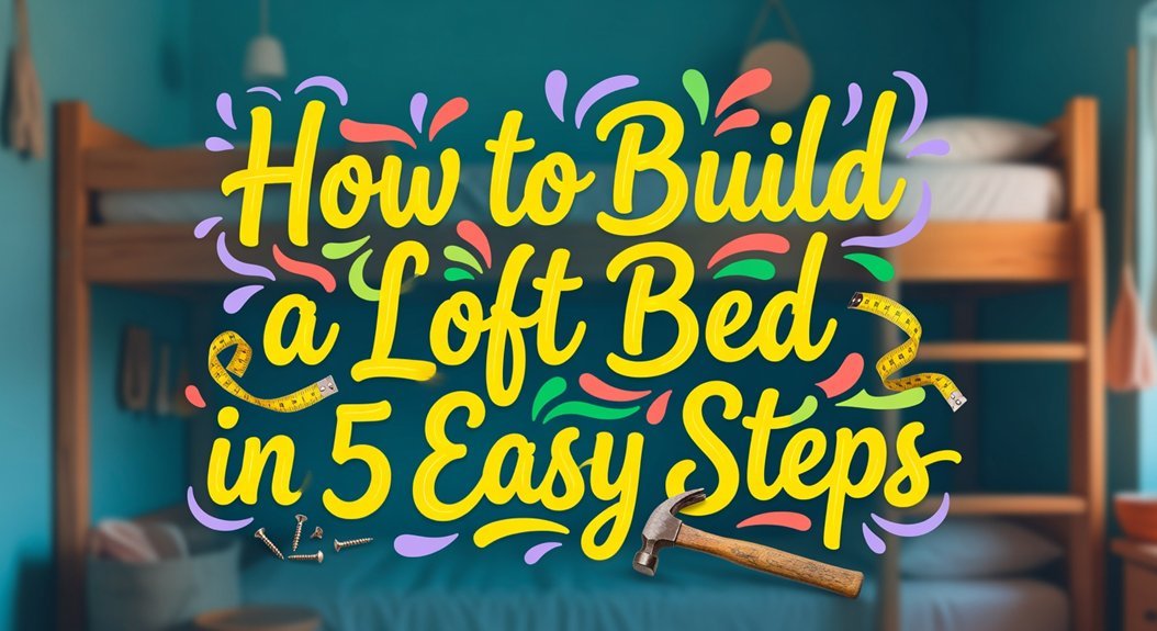 loft bed construction steps