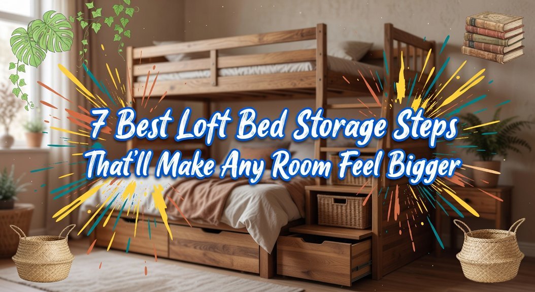 loft bed storage solutions