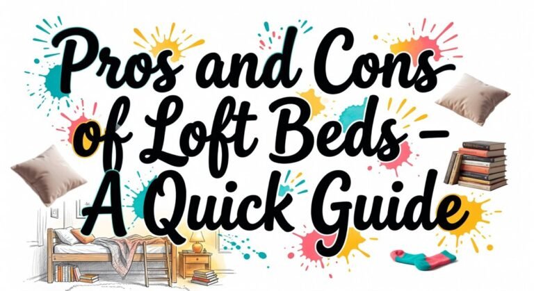 loft beds advantages disadvantages