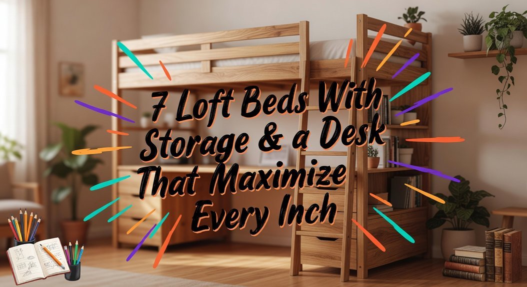 loft beds maximizing space efficiently
