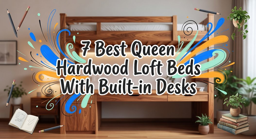 loft beds with desks