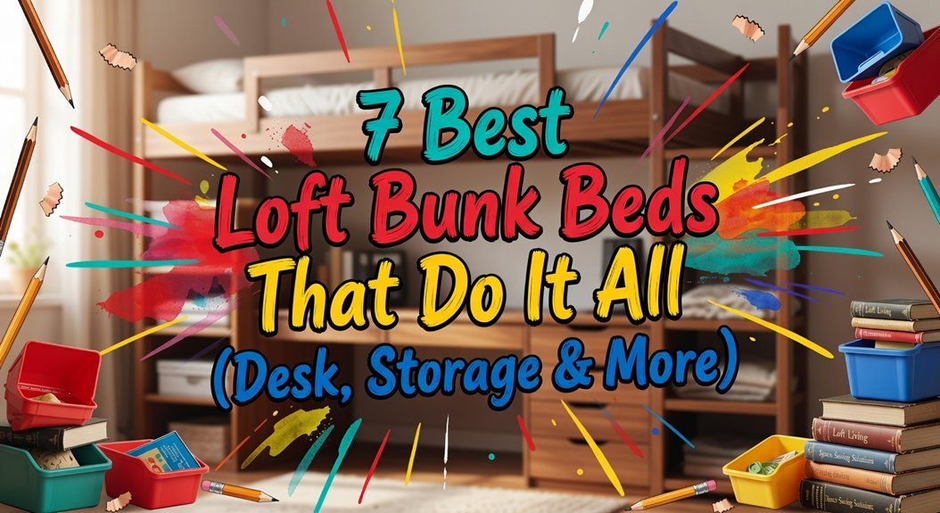 loft beds with features