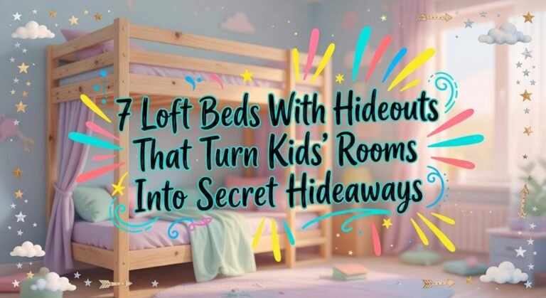 loft beds with hideouts