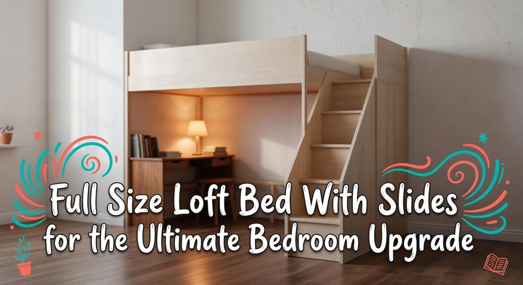 loft beds with slides