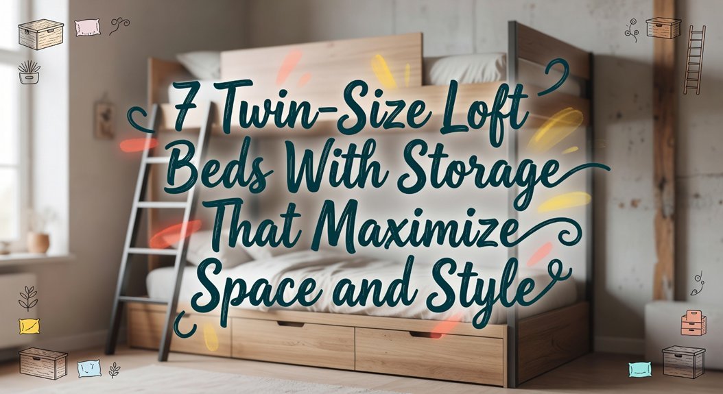 loft beds with storage
