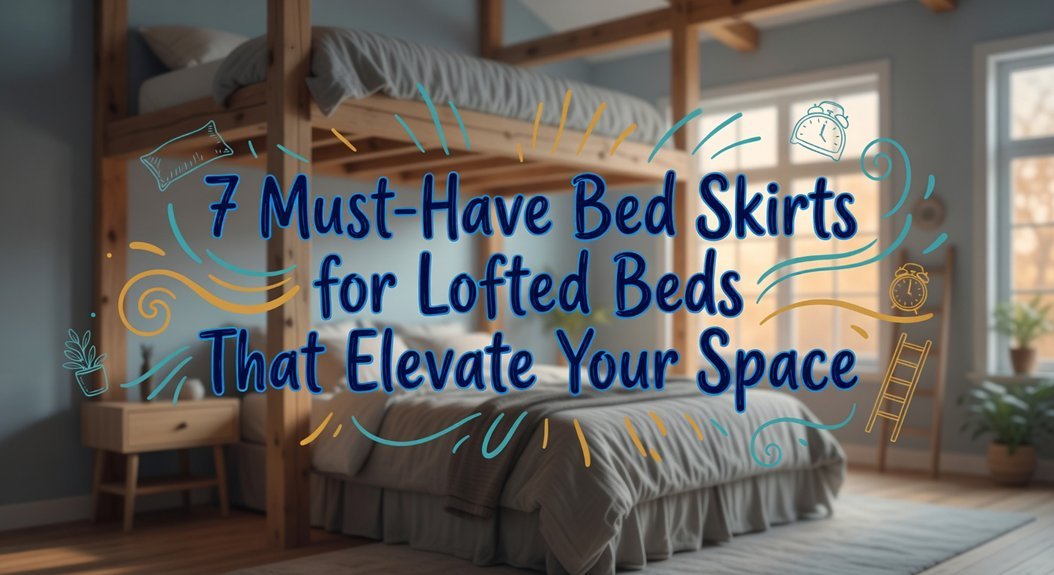 lofted bed skirt recommendations