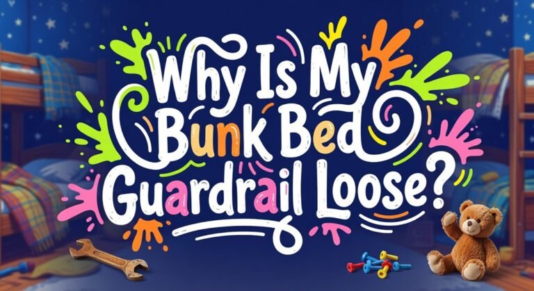 loose bunk bed guardrail