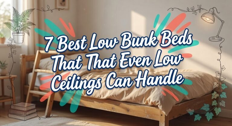 low ceiling bunk beds