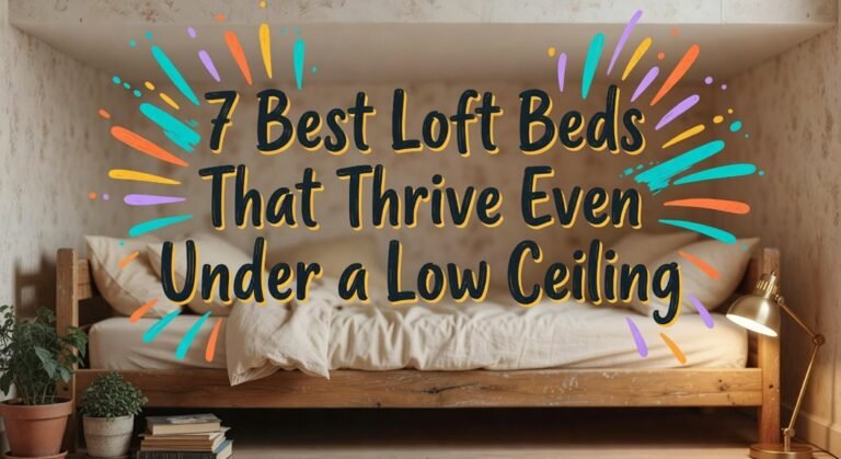 low ceiling loft beds
