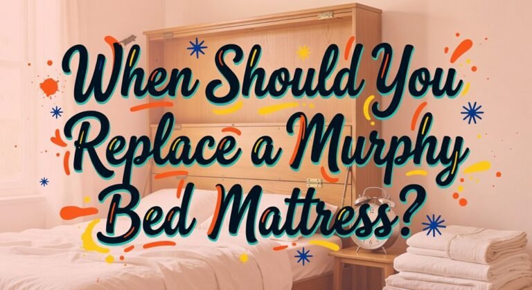 murphy bed mattress replacement timing