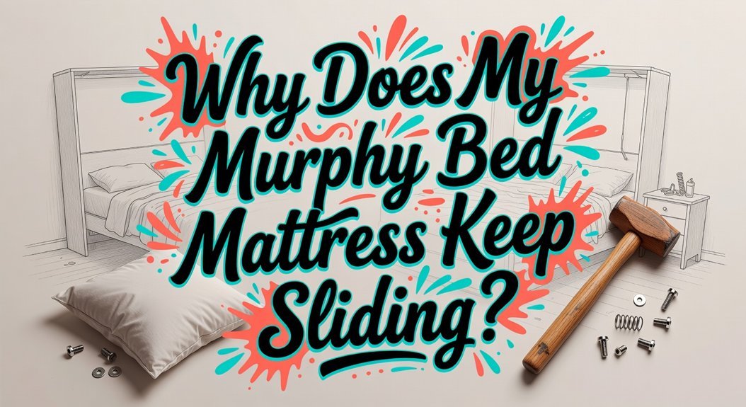 murphy bed mattress sliding