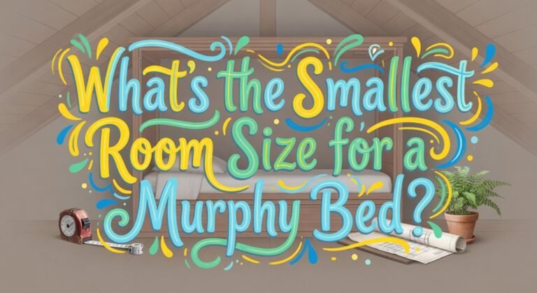 murphy bed minimum dimensions