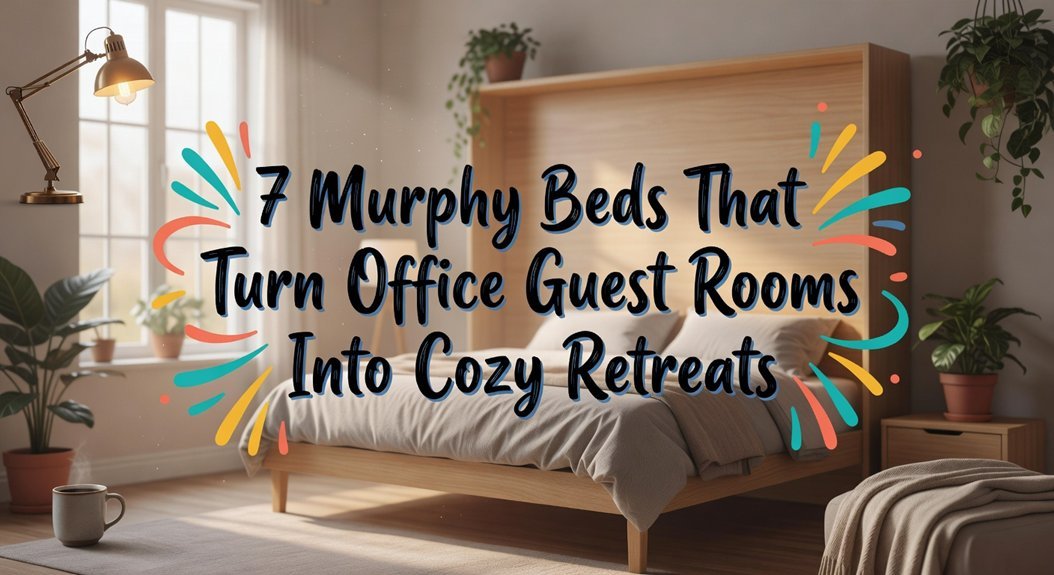 office guest room murphy beds