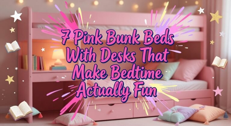 pink bunk desk combos