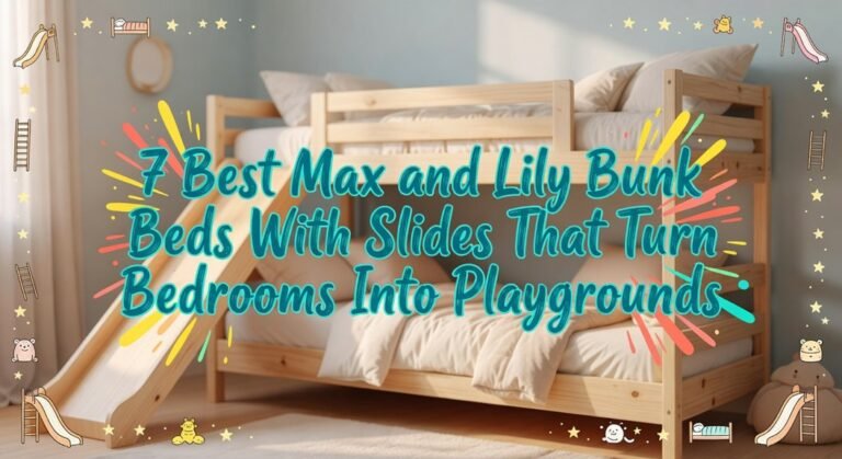 playground beds with slides
